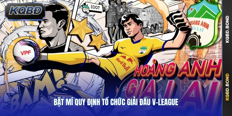 Bật mí quy định tổ chức giải đấu V-League