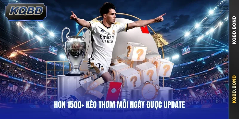 Hơn 1500+ kèo thơm mỗi ngày được update